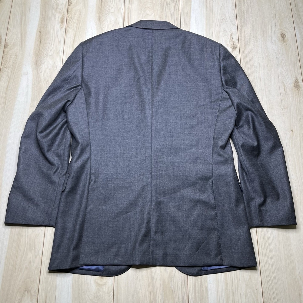 SUITSUPPLY Vitale Barberis Perennial Wool Lazio Sport Coat Mens 44R Slim Gray - Picture 16 of 16